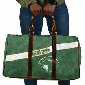 African Union Day Travel Bag Emblem With Kente Pattern
