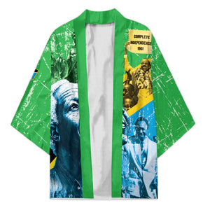 Happy Tanzania Nyerere Day Kimono One Nation - One People
