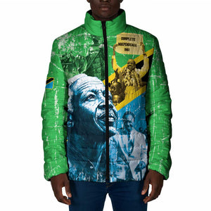 Happy Tanzania Nyerere Day Padded Jacket One Nation - One People