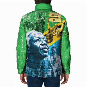 Happy Tanzania Nyerere Day Padded Jacket One Nation - One People