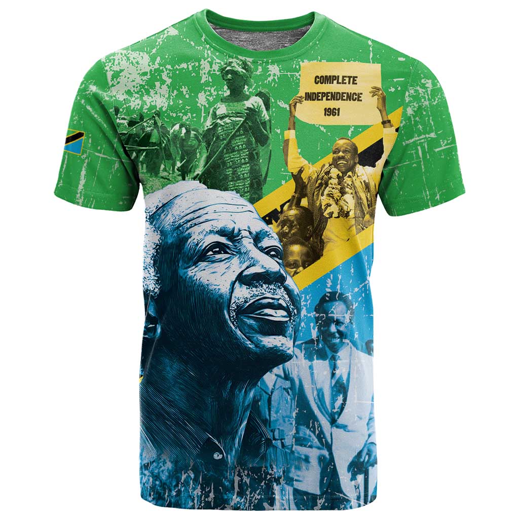 Tanzania Julius Nyerere T shirt One Nation - One People - African Pride