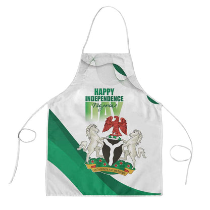 Nigeria Independence Day Apron Unity and Faith Peace and Progress