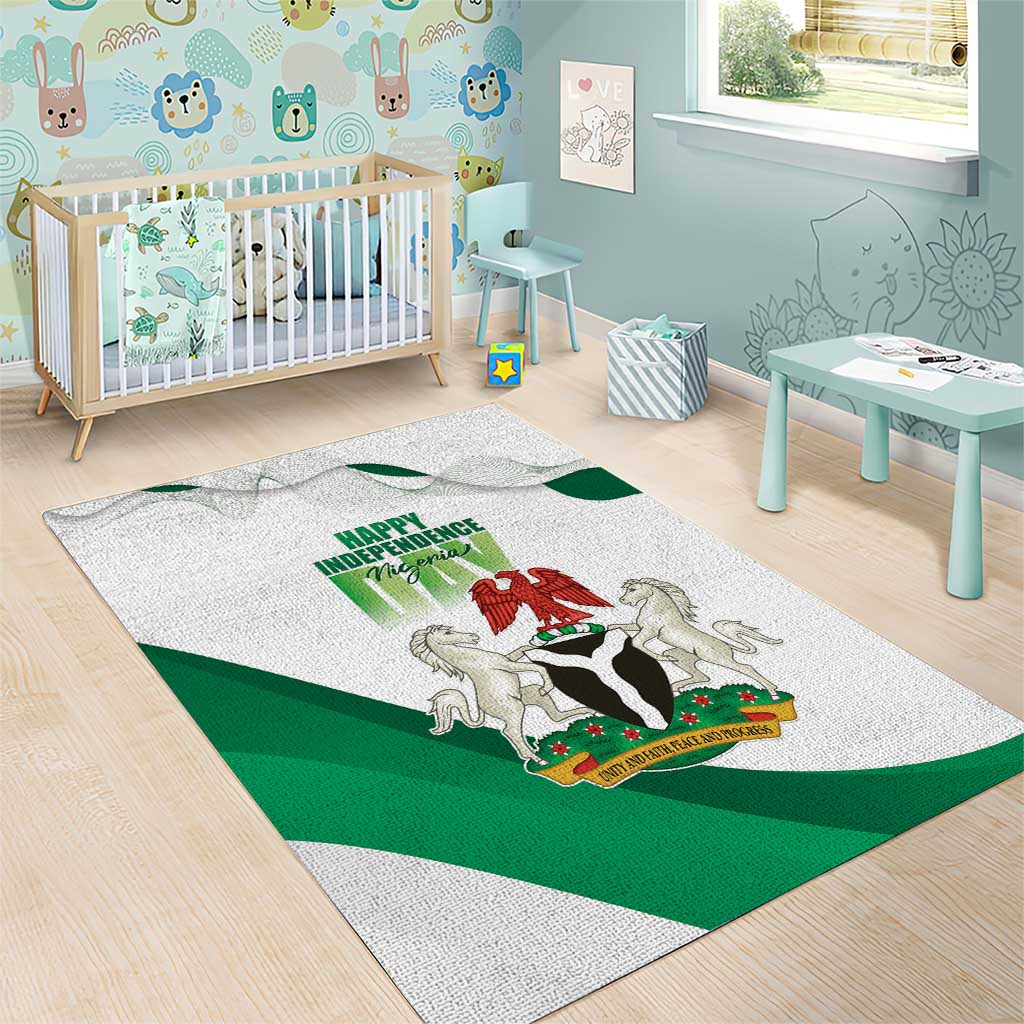 Nigeria Area Rug Happy Independence Day - African Pride