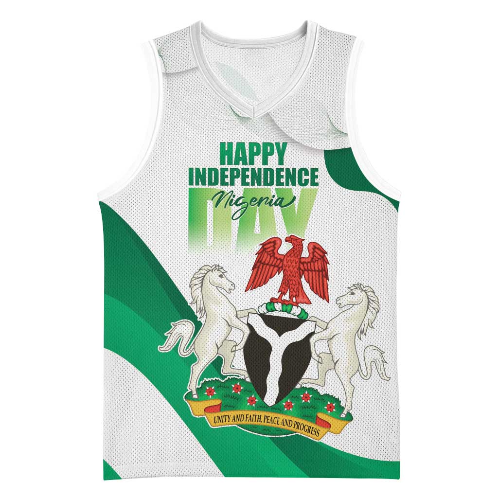 Nigeria Personalized Basketball Jersey Happy Independence Day LT15