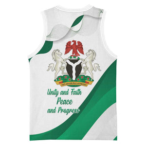 Nigeria Personalized Basketball Jersey Happy Independence Day LT15