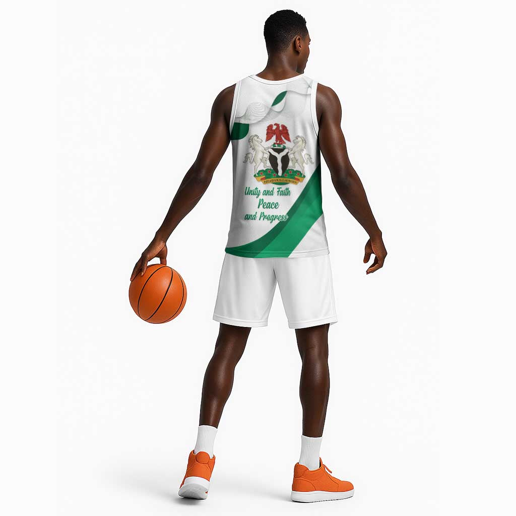 Nigeria Personalized Basketball Jersey Happy Independence Day LT15