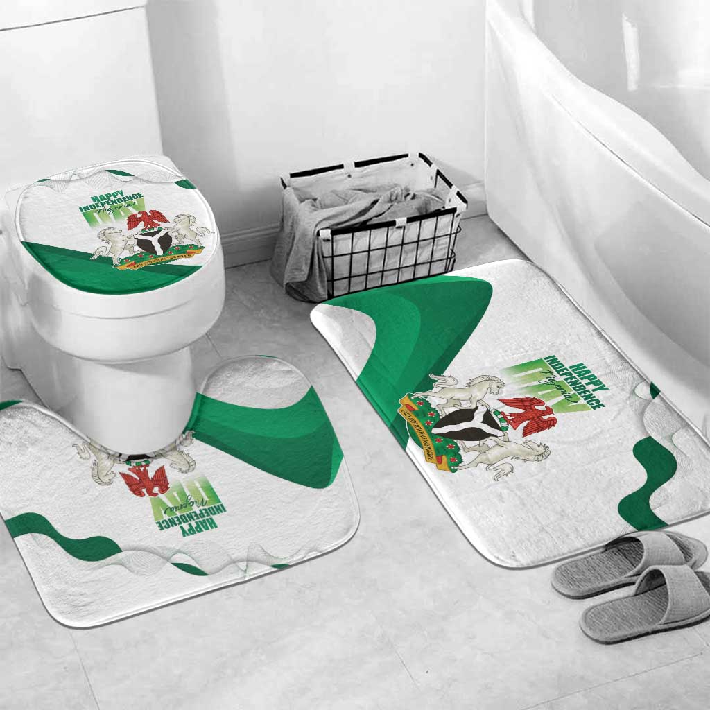 Nigeria Independence Day Bathroom Set Unity and Faith Peace and Progress