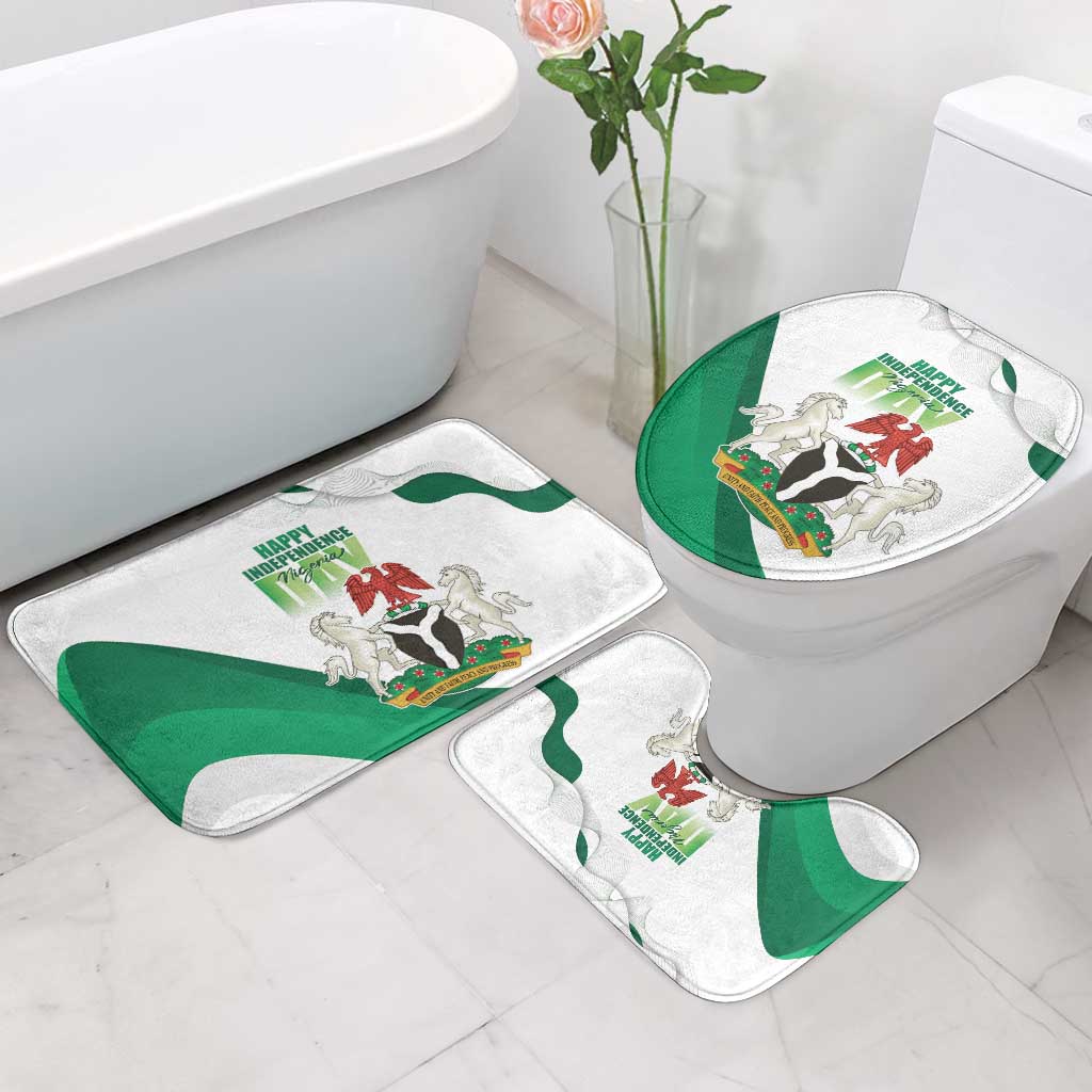 Nigeria Independence Day Bathroom Set Unity and Faith Peace and Progress