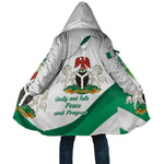 Personalized Nigeria Independence Day Cloak Unity and Faith Peace and Progress