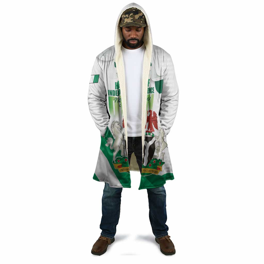 Personalized Nigeria Independence Day Cloak Unity and Faith Peace and Progress
