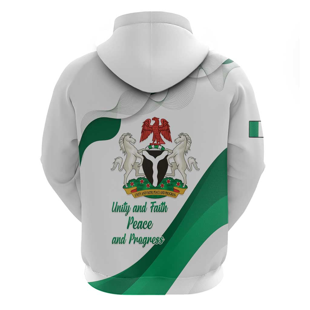 Nigeria Personalized Hoodie Happy Independence Day - African Pride