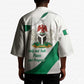 Personalized Nigeria Independence Day Kimono Unity and Faith Peace and Progress