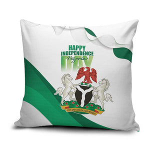 Nigeria Independence Day Pillow Cover Unity and Faith Peace and Progress