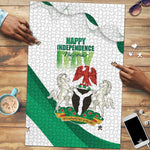 Nigeria Independence Day Puzzle Unity and Faith Peace and Progress