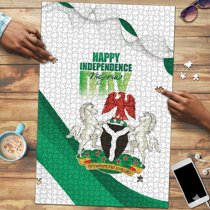Nigeria Independence Day Puzzle Unity and Faith Peace and Progress