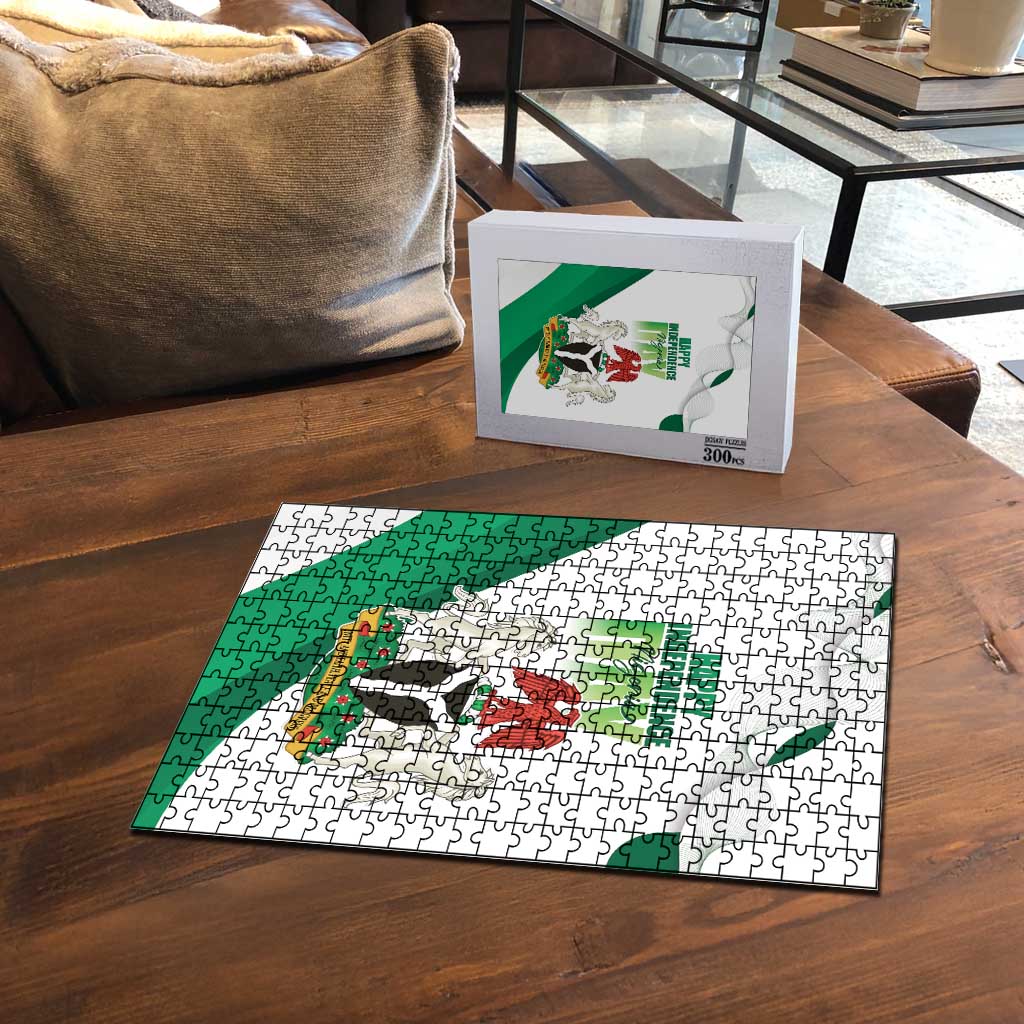 Nigeria Independence Day Puzzle Unity and Faith Peace and Progress