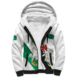 Nigeria Personalized Sherpa Hoodie Happy Independence Day - African Pride