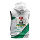 Nigeria Personalized Sleeveless Zip Hoodie Happy Independence Day - African Pride