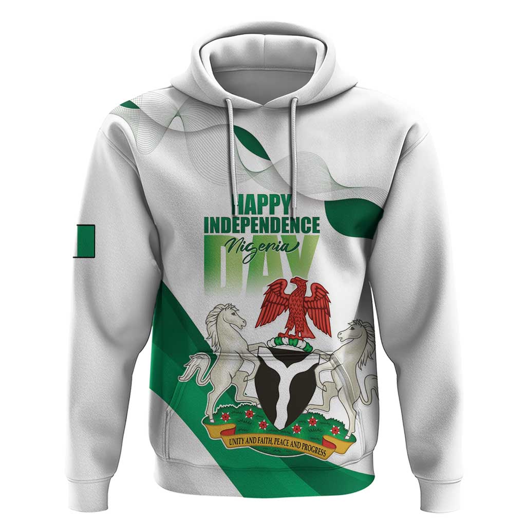 Nigeria Personalized Zip Hoodie Happy Independence Day - African Pride