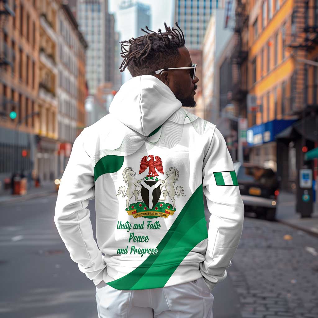Nigeria Personalized Zip Hoodie Happy Independence Day - African Pride