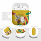 Guinea Independence Day AirPods Case Coat Of Arms With African Pattern