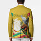 Personalized Guinea Independence Day Blazer Coat Of Arms With African Pattern
