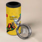 Guinea Personalized 4 in 1 Can Cooler Tumbler Happy Independence Day - African Pride