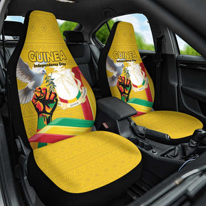 Guinea Car Seat Cover Happy Independence Day - African Pride
