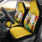 Guinea Car Seat Cover Happy Independence Day - African Pride
