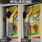 Personalized Guinea Independence Day Door Cover Coat Of Arms With African Pattern