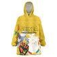 Guinea Personalized Kid Wearable Blanket Hoodie Happy Independence Day - African Pride