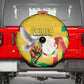 Guinea Spare Tire Cover Happy Independence Day - African Pride