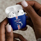Cape Verde Football AirPods Case Go Champions Blue Sharks