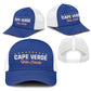 Cape Verde Football Baseball Net Cap Go Champions Tubaroes Azuis - African Pride