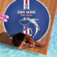 Cape Verde Football Beach Blanket Go Champions Tubaroes Azuis - African Pride