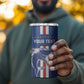 Custom Cape Verde Football 4 in 1 Can Cooler Tumbler Go Champions Tubaroes Azuis - African Pride
