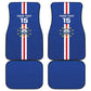 Custom Cape Verde Football Car Mats Go Champions Tubaroes Azuis - African Pride