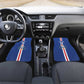 Custom Cape Verde Football Car Mats Go Champions Tubaroes Azuis - African Pride