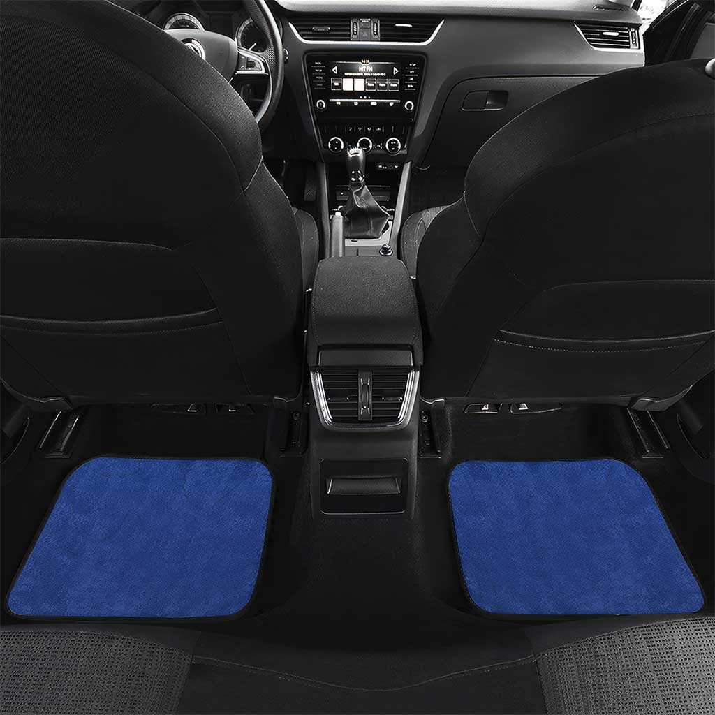 Custom Cape Verde Football Car Mats Go Champions Tubaroes Azuis - African Pride