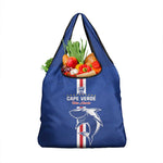 Cape Verde Football Grocery Bag Go Champions Tubaroes Azuis - African Pride