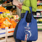 Cape Verde Football Grocery Bag Go Champions Tubaroes Azuis - African Pride