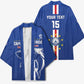 Custom Cape Verde Football Kimono Go Champions Blue Sharks
