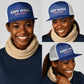 Cape Verde Football Mesh Trucker Cap Go Champions Tubaroes Azuis - African Pride