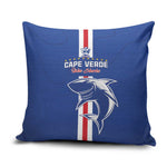 Cape Verde Football Pillow Cover Go Champions Blue Sharks