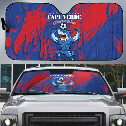 Cape Verde Football Auto Sun Shade One Team One Victory
