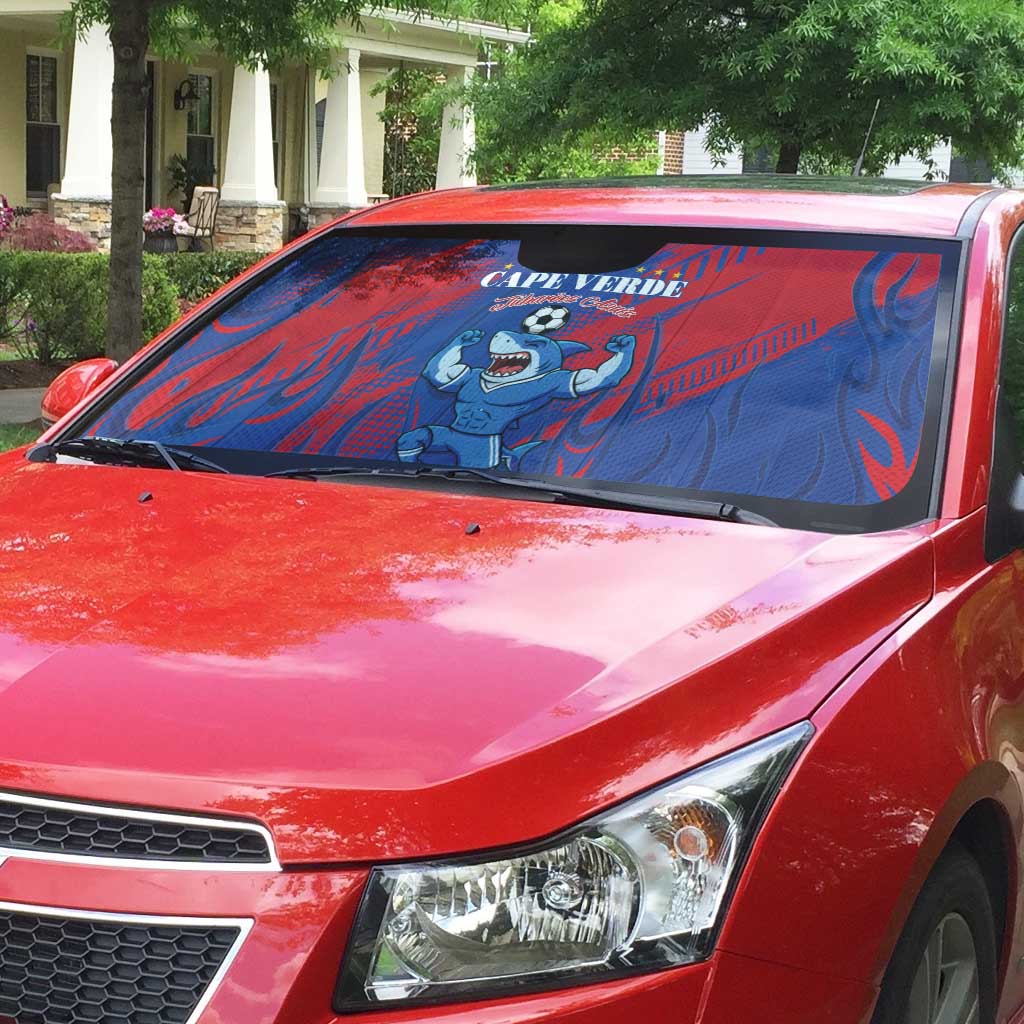 Cape Verde Football Auto Sun Shade One Team One Victory