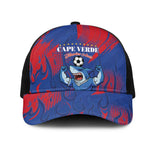 Cape Verde Football Baseball Net Cap Blue Sharks - Pride of the Islands - African Pride