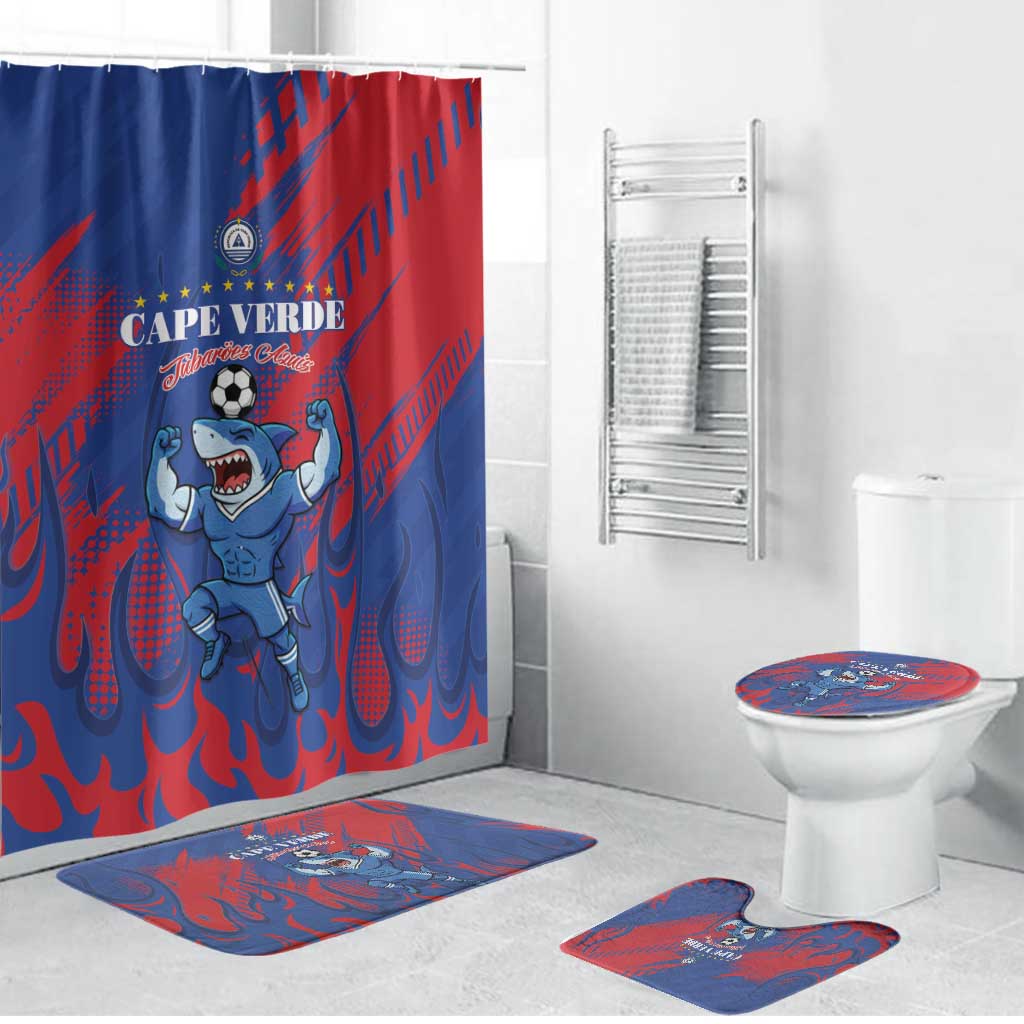 Cape Verde Football Bathroom Set One Team One Victory