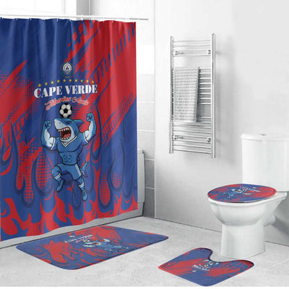 Cape Verde Football Bathroom Set One Team One Victory