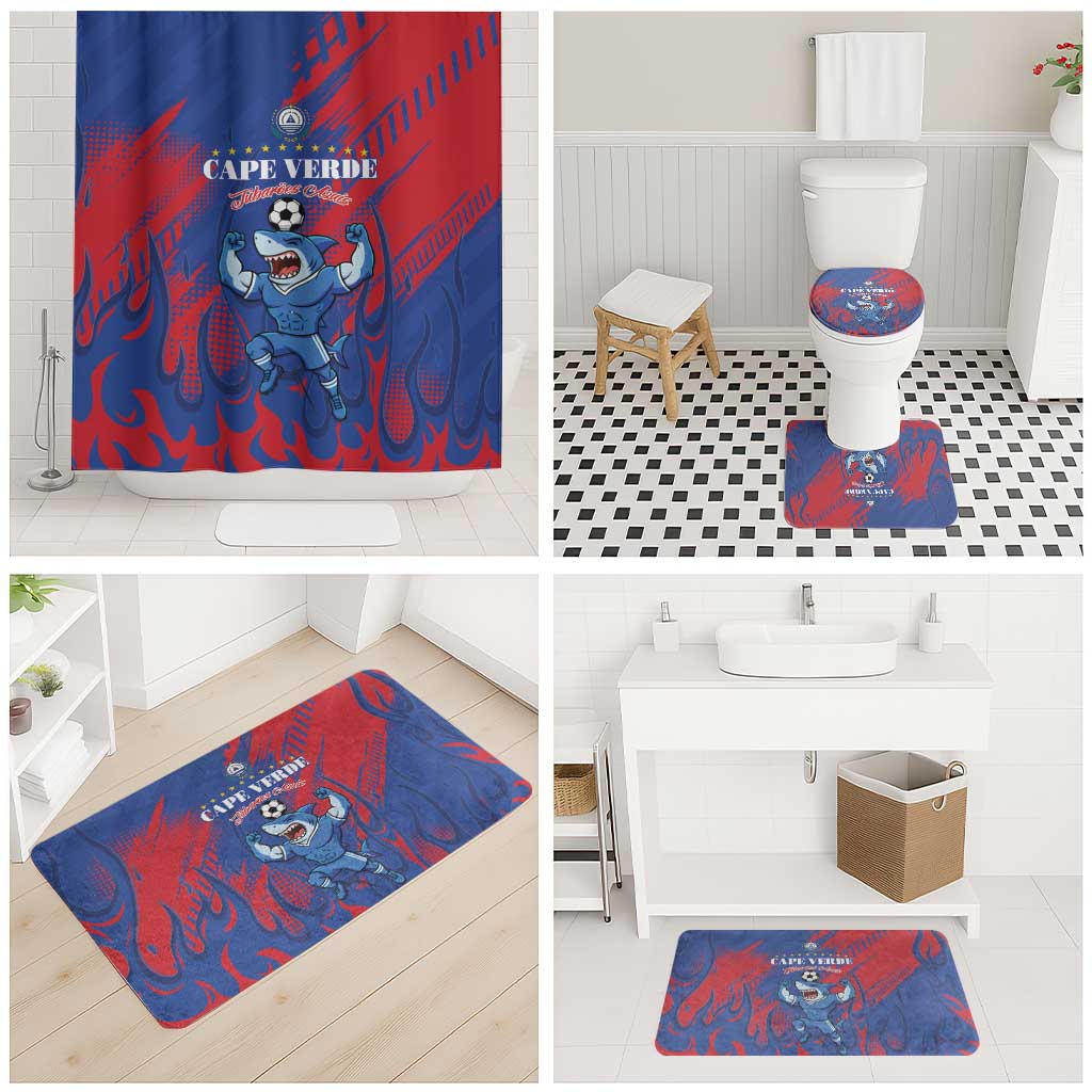 Cape Verde Football Bathroom Set One Team One Victory